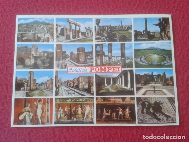 Postales: POSTAL POST CARD CARTE POSTALE ITALIA ITALY SALUTI DA POMPEI POMPEII SALUDOS DESDE DE POMPEYA VISTAS