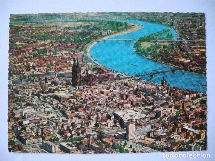 Postales: K&ouml;ln amb Rhein. Sin ciruclar - Foto 1