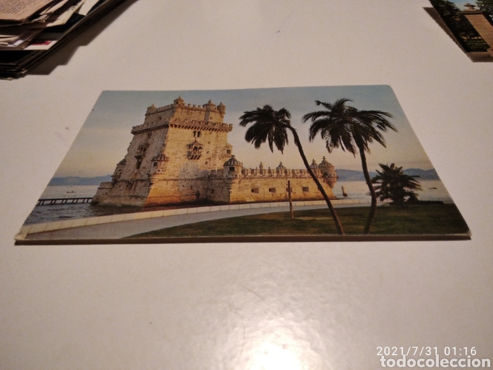 Postales: Postal Lisboa torre de Bel&eacute;m - Foto 1