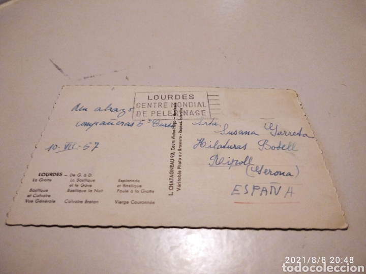 Postales: Postal Lourdes - Foto 2