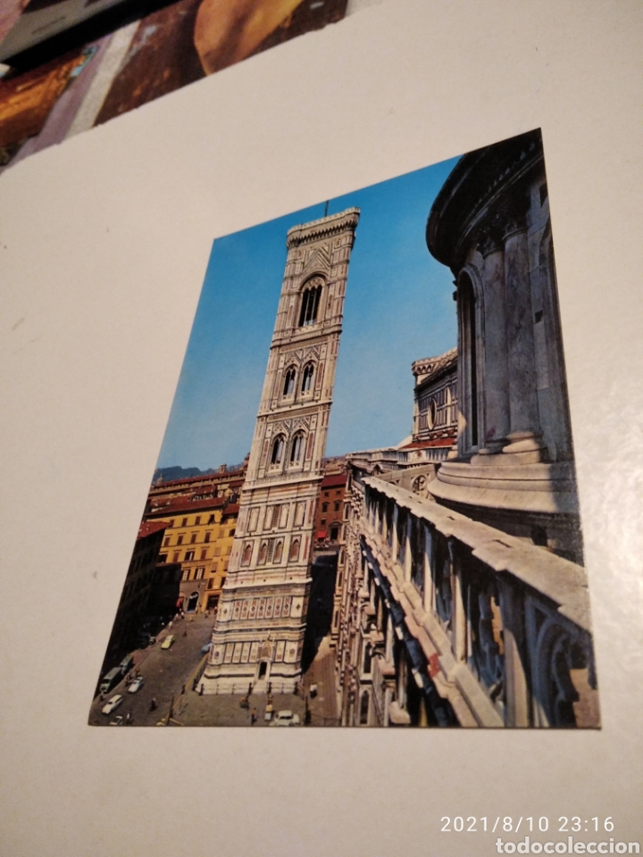Postales: Postal Firenze campanario - Foto 1