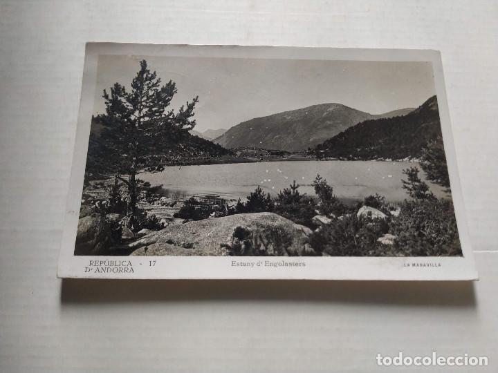 Postales: ANDORRA - POSTAL ESTANY DENGOLASTERS - Foto 1