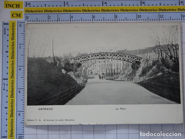 Postales: POSTAL DE B&Eacute;LGICA. SIGLO XIX - 1905. OSTENDE LE PARC . 2732