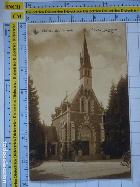Cartes Postales: POSTAL DE B&Eacute;LGICA. A&Ntilde;O 1909. CHATEAU DES AMEROIS. 2759