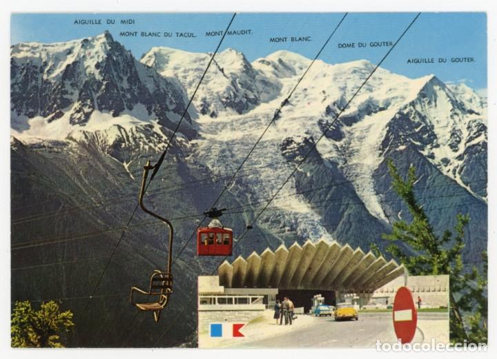 Postales: ex225 francia chamonix mont blanc la capitale n&ordm;122 citroen ds
