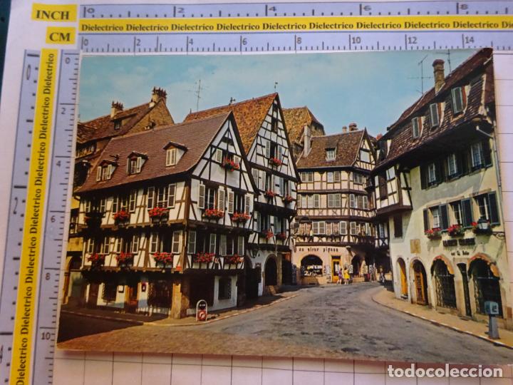 Postais: POSTAL DE FRANCIA. COLMAR ALSACIA. LA RUE DES MARCHANDS. 581
