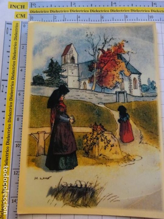 Postkarten: POSTAL DE FRANCIA. PINTURA HENRI LOUX. ALSACIA. 78