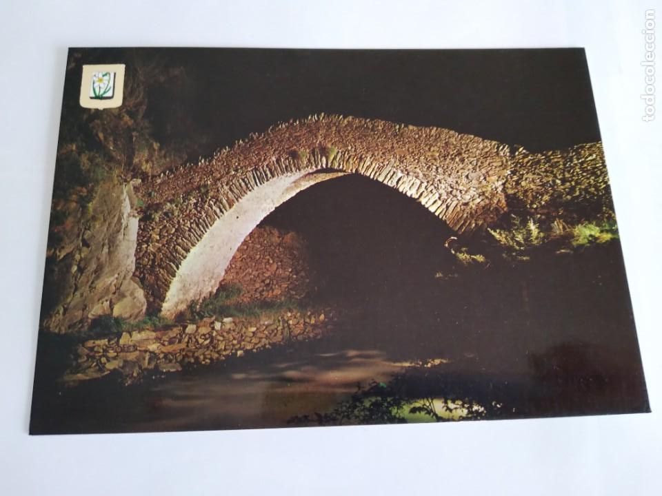 Postkarten: POSTAL ESCUDO ORO VALLS D'ANDORRA PONT ROMANIC SANT ANTONI RV 42