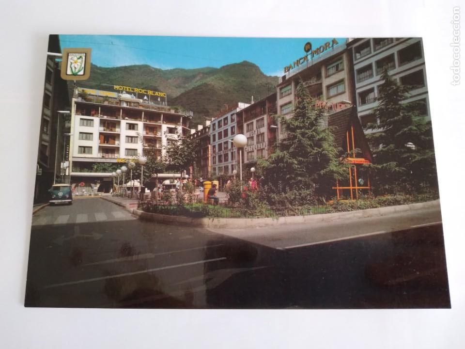 Postkarten: POSTAL ESCUDO ORO VALLS D'ANDORRA LES ESCALDES RV 44