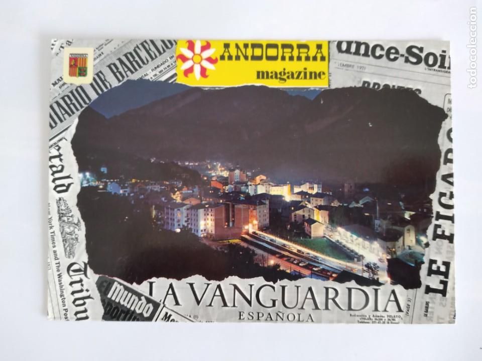 Postkarten: POSTAL ESCUDO ORO VALLS D'ANDORRA ANDORRA LA VELLA RV 50
