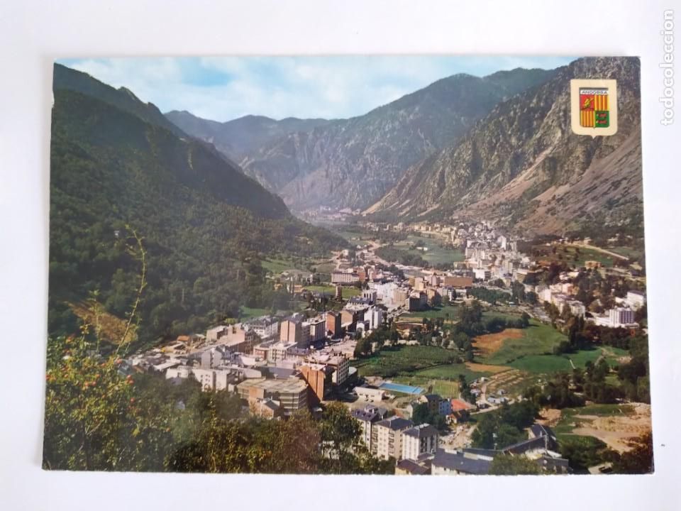 Postkarten: POSTAL ESCUDO ORO VALLS D'ANDORRA LLAC GRAN PESSONS RV 52