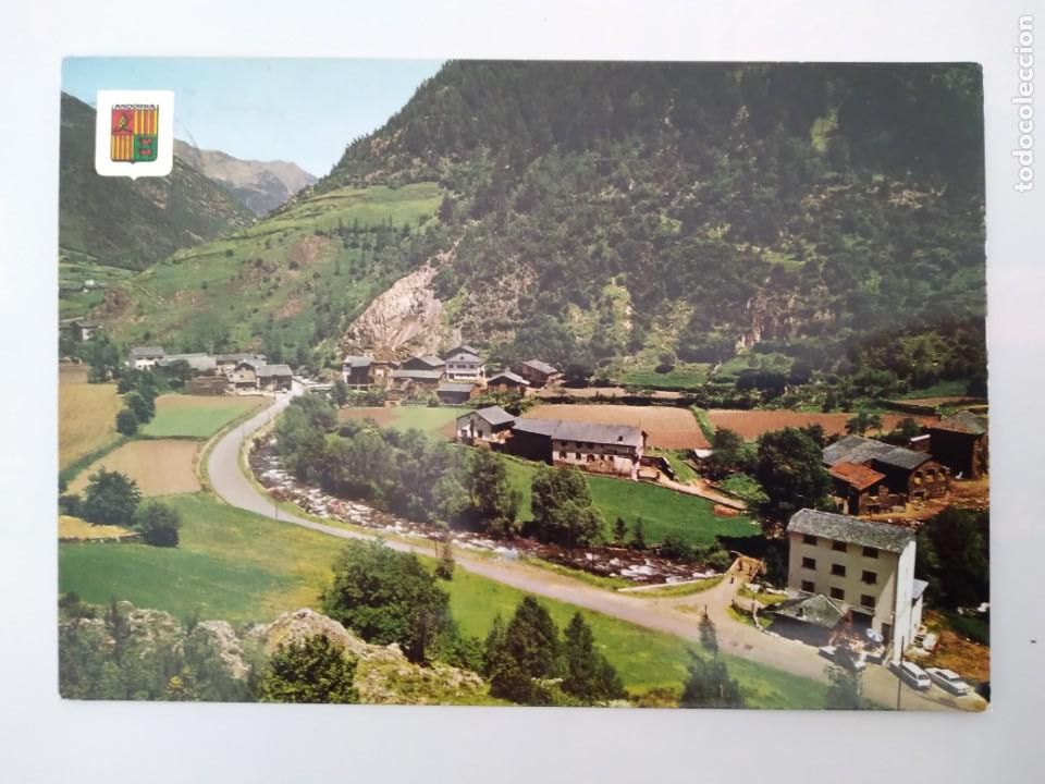 Postkarten: POSTAL ESCUDO ORO VALLS D'ANDORRA LA CORTINADA RV 56