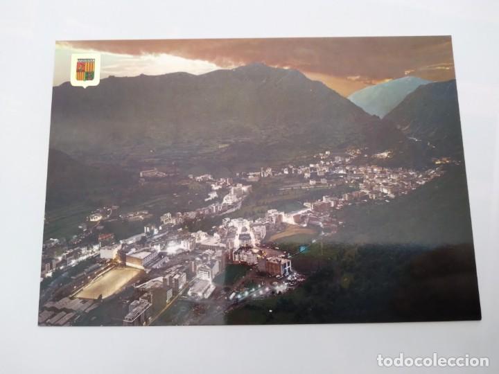 Postkarten: POSTAL ESCUDO ORO VALLS D'ANDORRA LES ESCALDES RV 60
