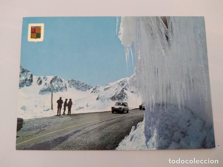 Postkarten: POSTAL ESCUDO ORO VALLS D'ANDORRA PAS DE LA CASA RV 62