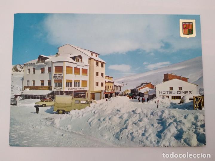 Postkarten: POSTAL ESCUDO ORO VALLS D'ANDORRA PAS DE LA CASA RV 64