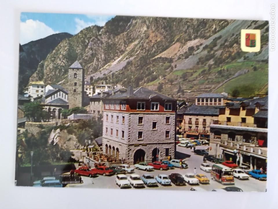 Postkarten: POSTAL ESCUDO ORO VALLS D'ANDORRA RV 68