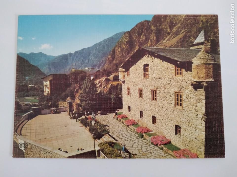 Postkarten: POSTAL VALLS D'ANDORRA CASA DE LES VALL RV 91