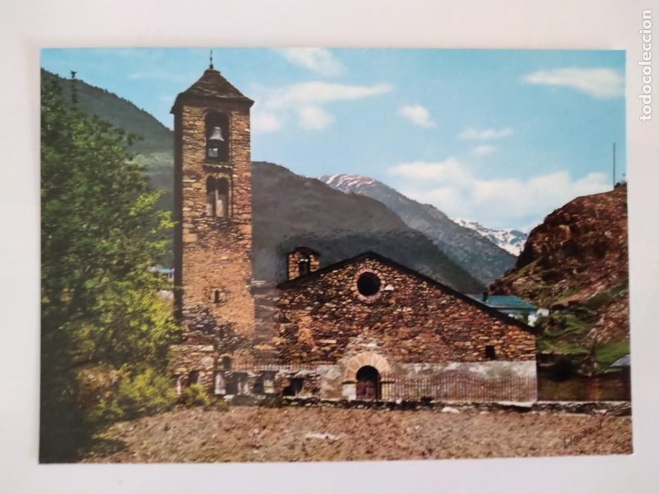 Postkarten: POSTAL VALLS D'ANDORRA LA CORTINADA IGLESIA ROMANICA RV 109