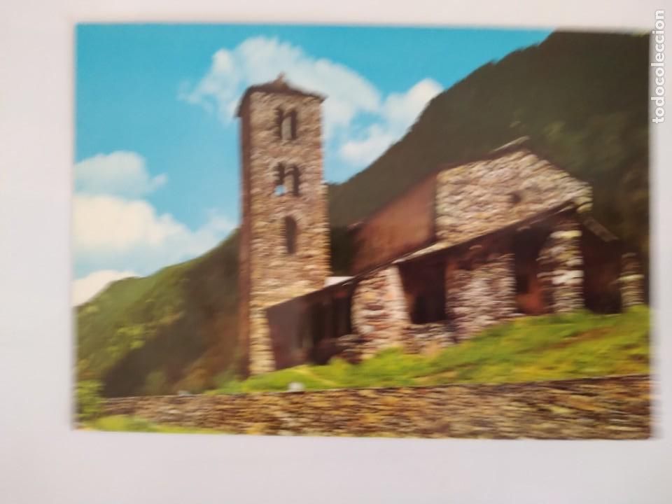 Postkarten: POSTAL VALLS D'ANDORRA IGLESIA ROMANICA SANT JOAN CASELLAS RV 110
