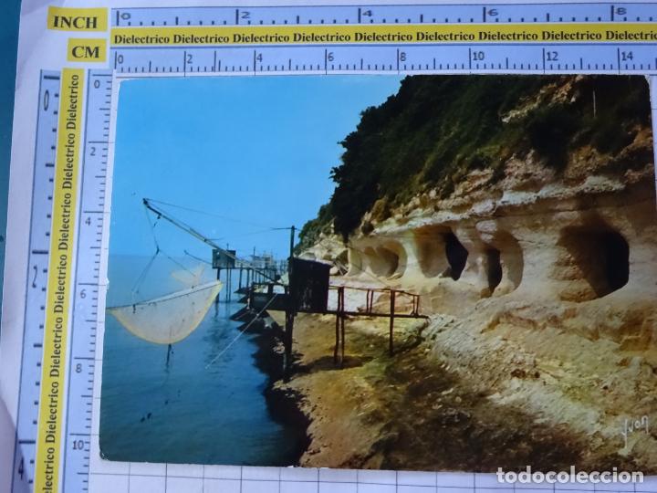 Postales: POSTAL DE FRANCIA. MESCHERS LES GROTTES REDES PESCA PESCADORES. 295