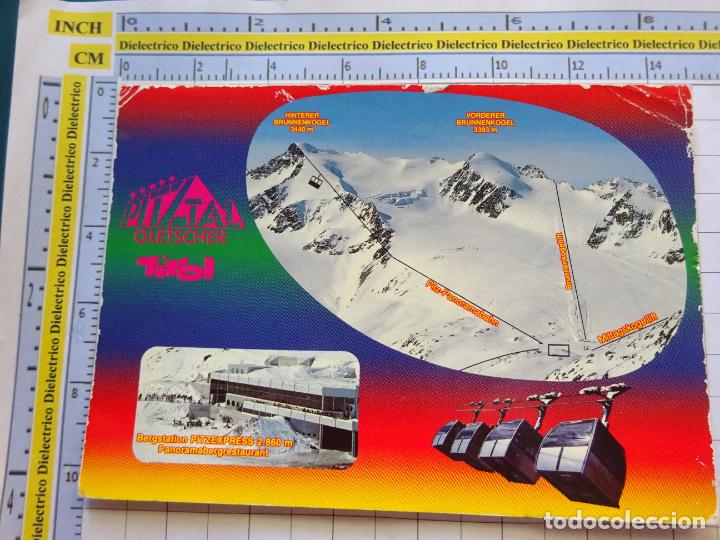 Postais: POSTAL DE AUSTRIA. PITZTAL GLETSCHERBAHN ST LEONHARD MITTELBERG. TELECABINAS. 369
