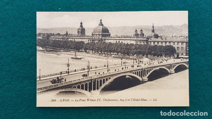Postales: POSTAL LYON - LE PONT WILSON - Foto 1