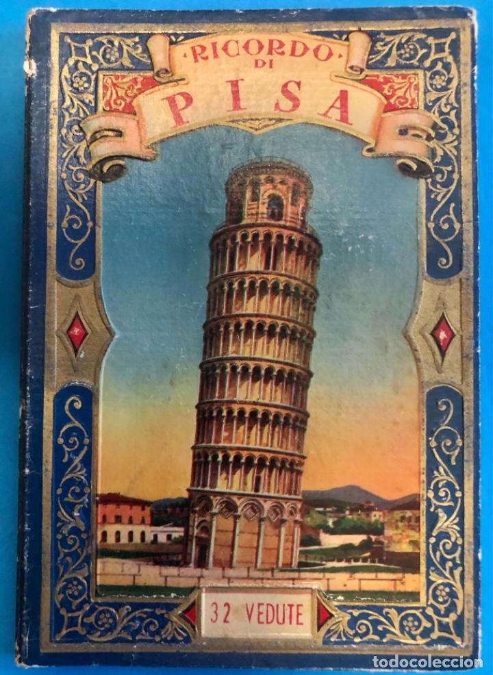 Postales: PISA- ITALIA- RICORDO- 32 VISTAS- Ca 1930-40