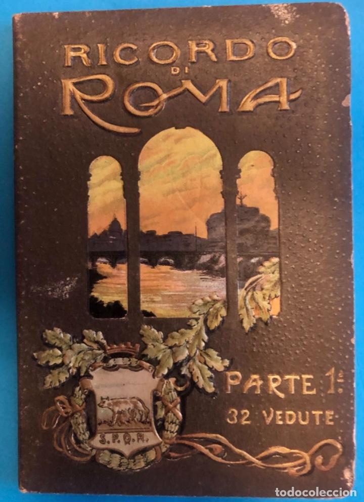 Postales: ROMA- ITALIA- RICORDO- 32 VISTAS- Ca 1930-40