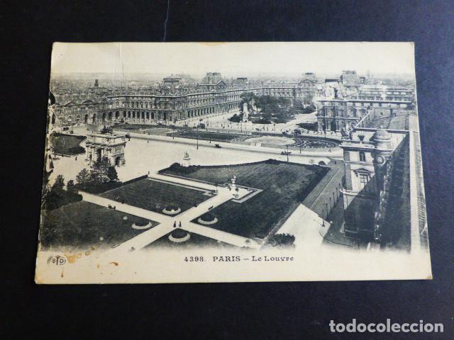Postales: PARIS FRANCIA VISTA DESDE EL LOUVRE