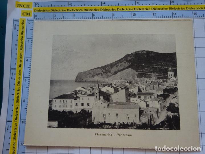 Postais: ANTIGUA FOTO TARJETA POSTAL DE ITALIA. FINALMARINA PANORAMA. 2827