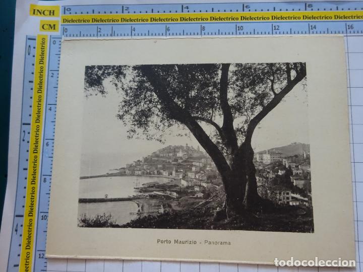 Cartoline: ANTIGUA FOTO TARJETA POSTAL DE ITALIA. PORT MAURIZIO PANORAMA. 2833