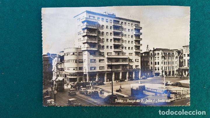 Postkarten: POSTAL PORTO (1956) PRA&Ccedil;A DE D. JOAO I (B/N)