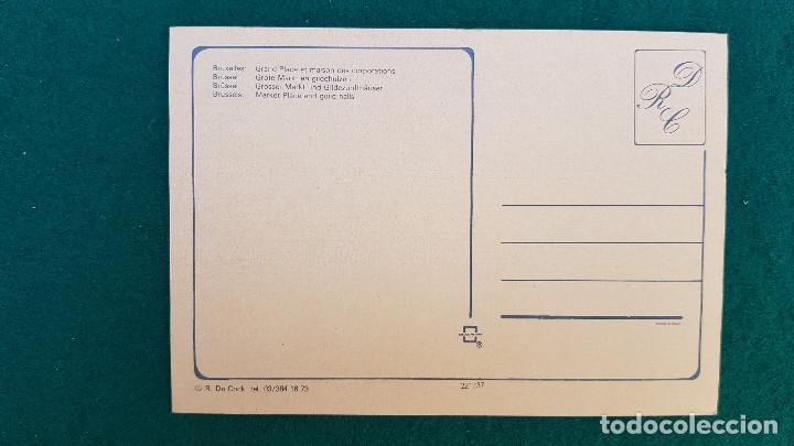 Postales: POSTAL BRUSELAS - GRAND PLACE - Foto 2