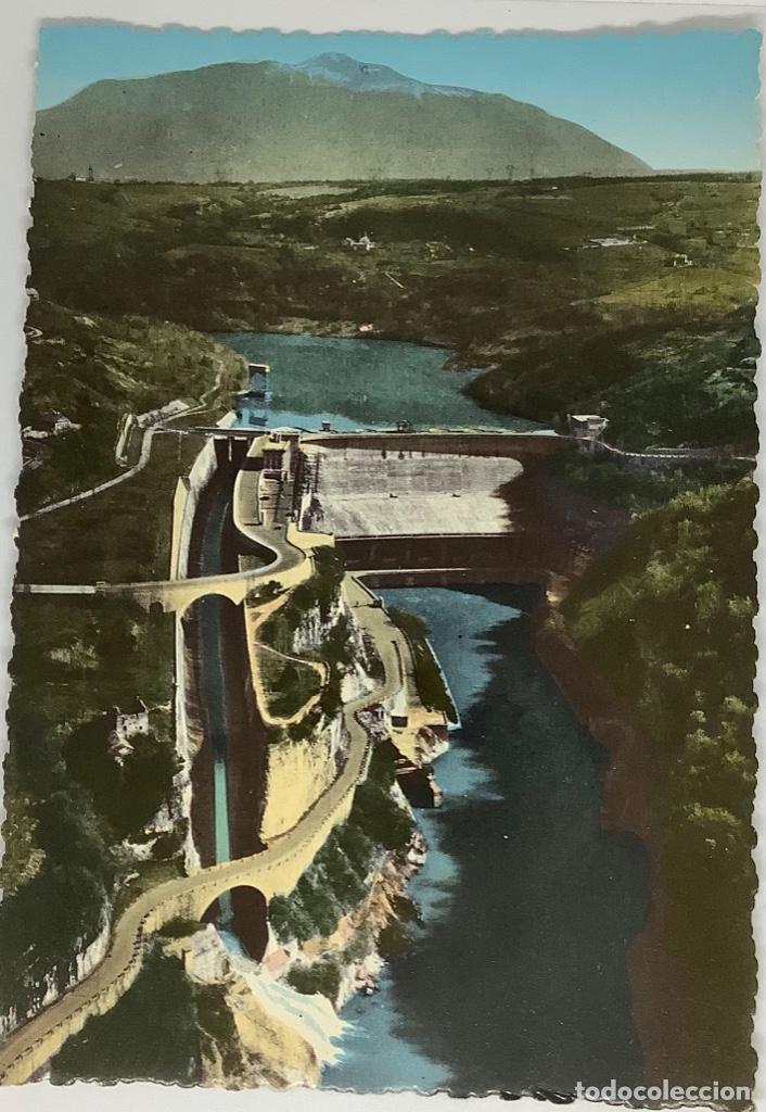 Postales: FRANCIA, FRANCE Carte Postale BARRAGE DE GENISSIAT, Rhone. Cellard. Real photo.