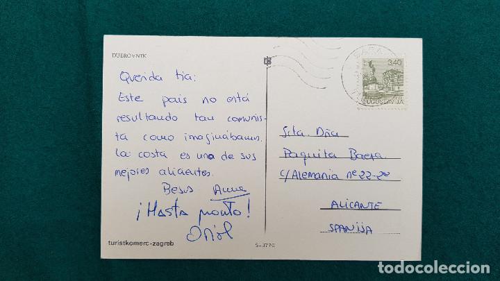 Postales: POSTAL DUBROVNIK - YUGOSLAVIA - Foto 2