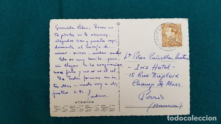 Postales: POSTAL ATOMIUM (1959) BRUSELAS - Foto 2