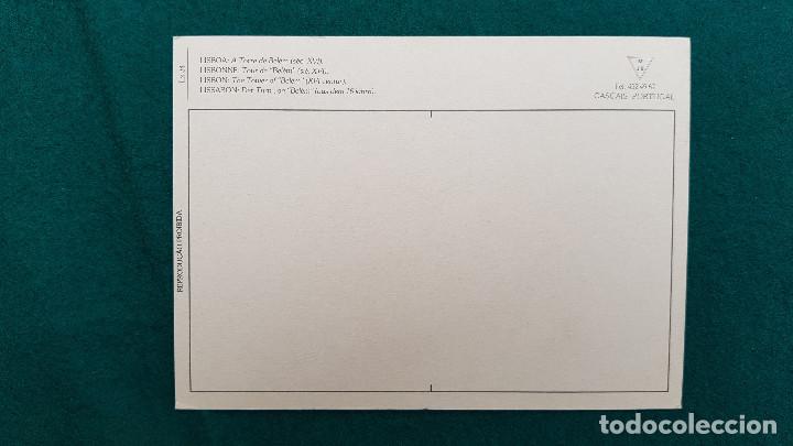 Postales: POSTAL LISBOA - TORRE DE BELEM - Foto 2