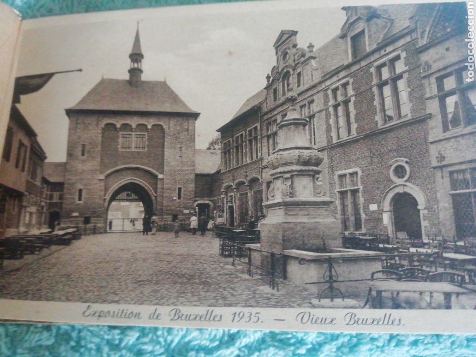 Postales: 10 postales de Bruselas 1935 - Foto 3