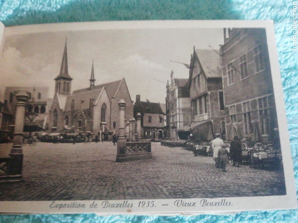 Postales: 10 postales de Bruselas 1935 - Foto 5