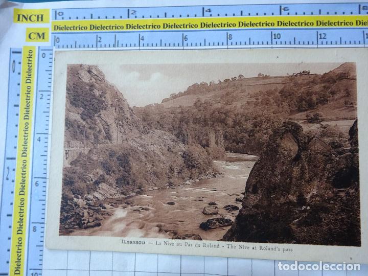 Postales: ANTIGUA POSTAL DE FRANCIA. ITXASSOU LA NIVE AU PAS DE ROLAND 582