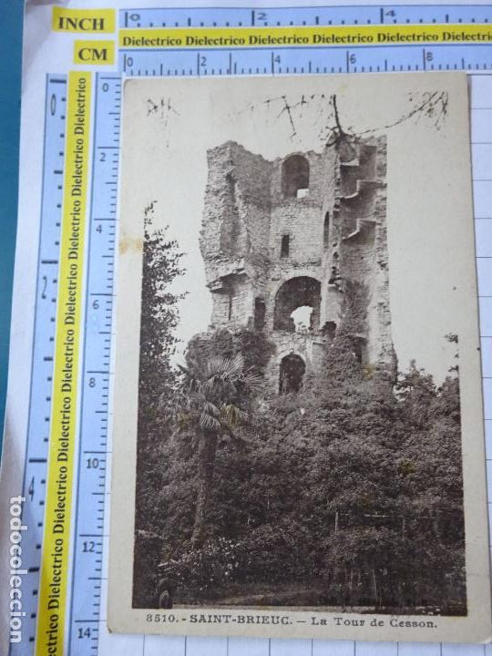 Postales: ANTIGUA POSTAL DE FRANCIA. SAINT BRIEUC LA TOUR DE CESSON. 595
