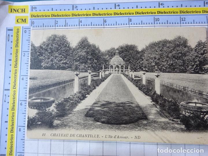 Postales: ANTIGUA POSTAL DE FRANCIA. CHATEAU DE CHANTILLY L'ILE D'AMOUR. 601