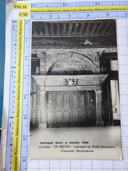 Cartes Postales: ANTIGUA POSTAL DE FRANCIA. BRIVE INTERIEUR DU PETIT SEMINAIRE. 609