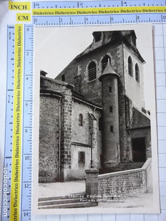 Cartes Postales: ANTIGUA POSTAL DE FRANCIA. DECIZE L'EGLISE SAINT AR&Eacute;. 612