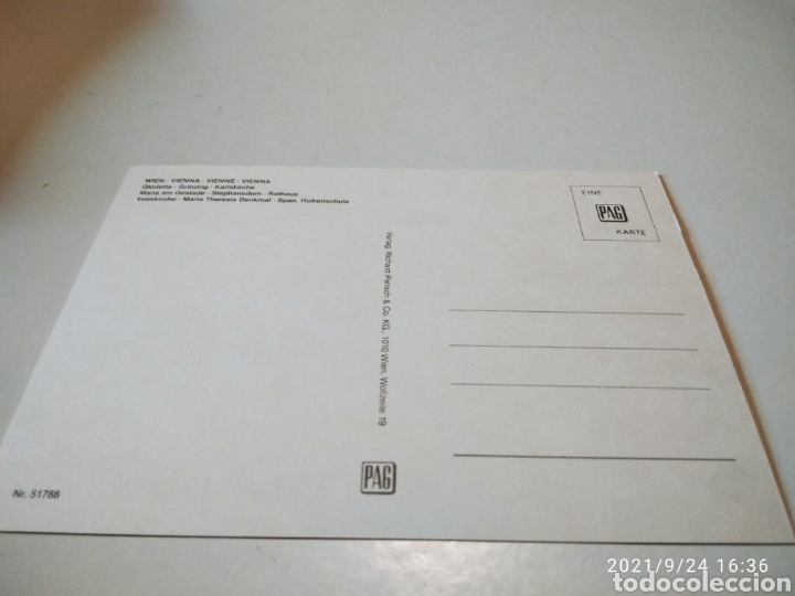 Postales: Postal Viena - Foto 2