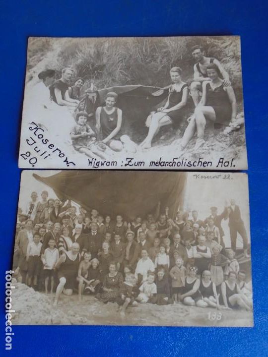 Postales: (PS-66399)LOTE DE 2 POSTALES FOTOGRAFICAS DE KOSEROW-ARCHIVO FAMILIA P.GOLDSTEIN