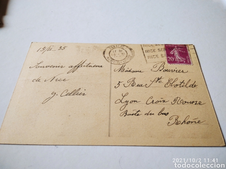 Postales: Postal antigua nice - Foto 2