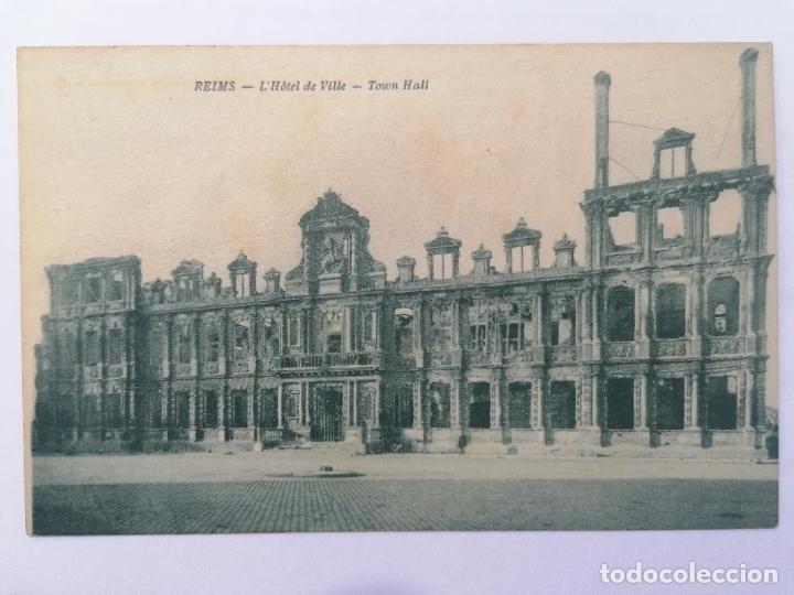 Postales: POSTAL REIMS, HOTEL DE LA CIUDAD - Foto 1