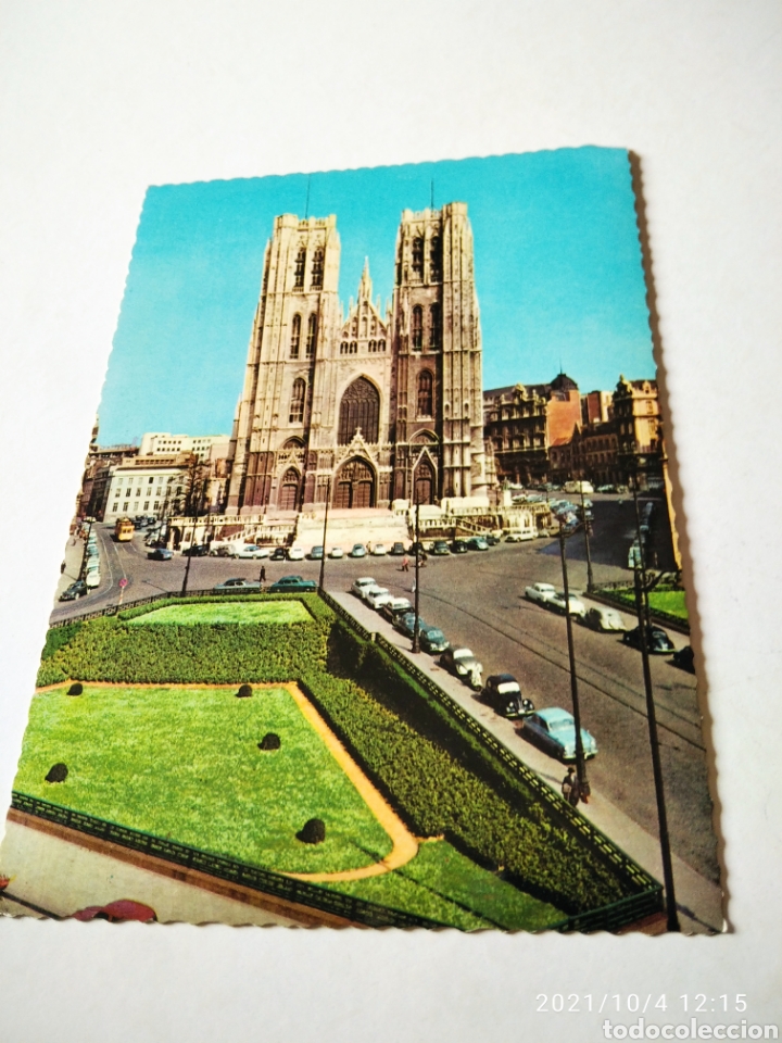 Postales: Postal Catedral Bruselas - Foto 1