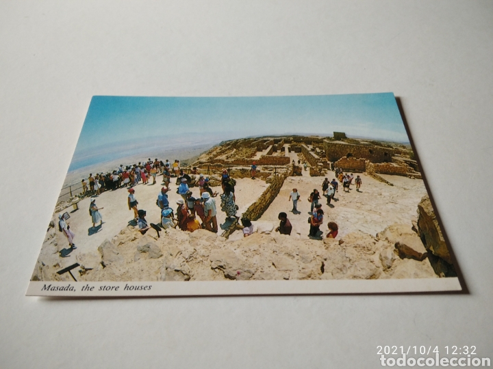 Postales: Postal Masada Israel ruinas - Foto 1
